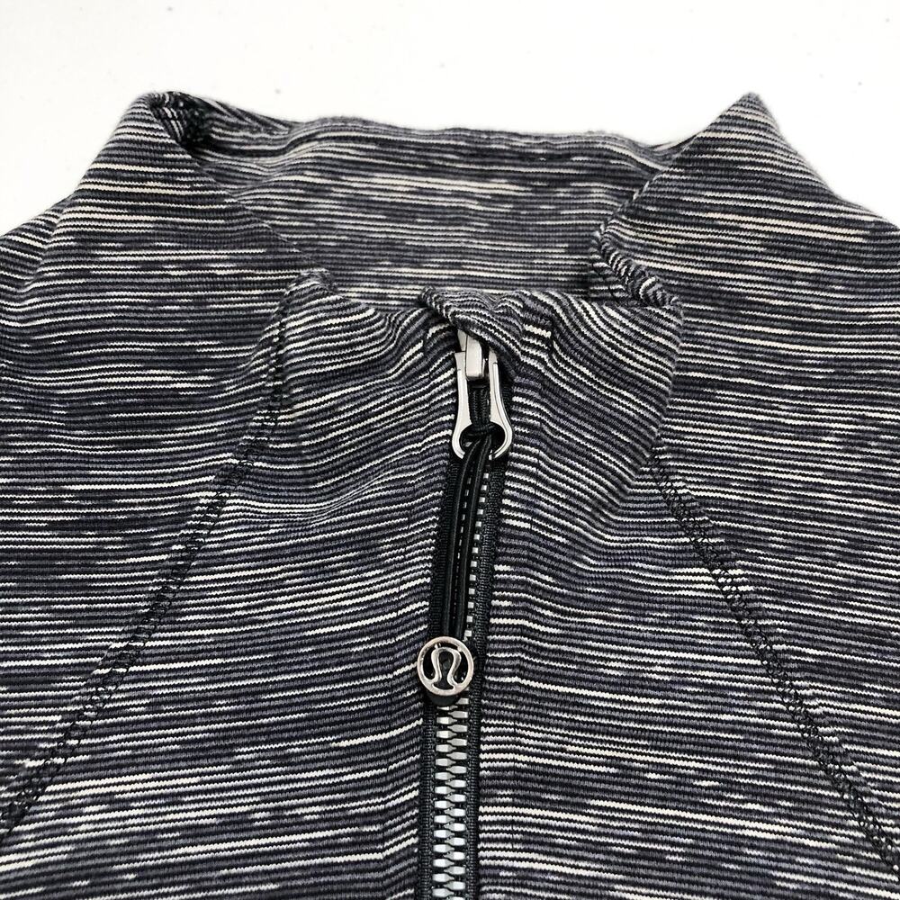 Lululemon Forme Jacket II Women’s Size 6 Heather Gray Full Zip - Picture 5 of 6
